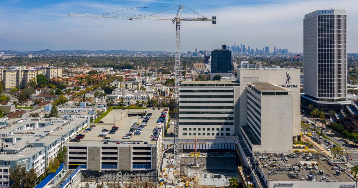 Vertical Construction Begins for 21Story Apartment Tower on the